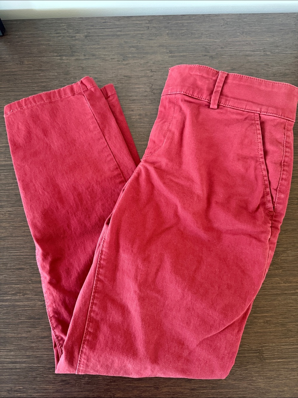 LOFT Reddish/Pink Boot Cut Pants Size 8